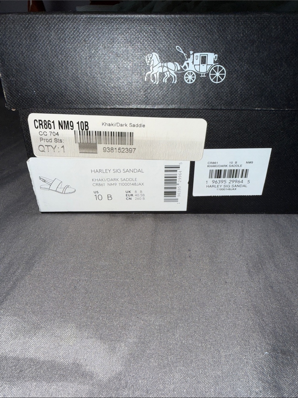 COACH Harley Signature sandal 10B - Picture 5 of 5